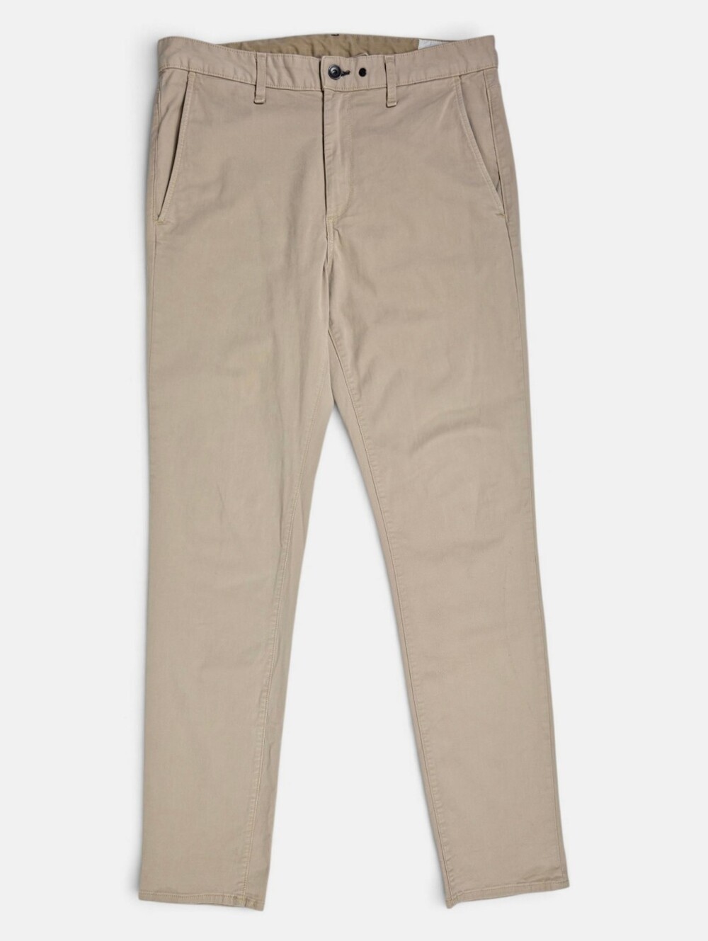 Rag & Bone Blade Chino Pants Mens 34 Beige Khaki Cotton Made USA